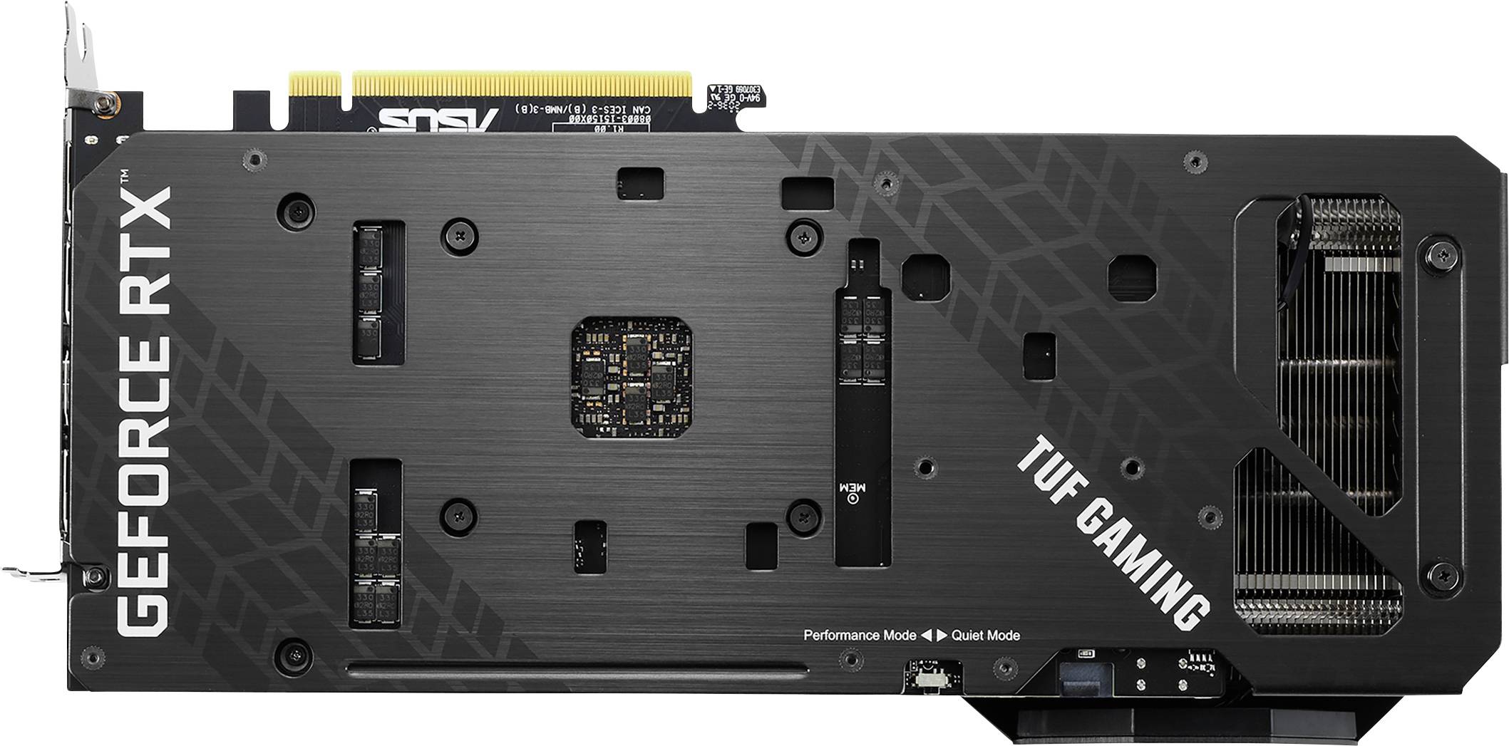 Asus Carte graphique Nvidia GeForce RTX 3060 Ti Gaming Overclocked 8 GB GDDR6-RAM PCIe HDMI™, DisplayPort overclockée