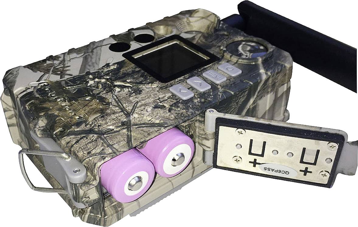 Caméra de chasse Berger & Schröter 4G/LTE BG310-M Wildkamera 18 MP, 940nm 18 Mill. pixel Transfert d'images 4G, enregistrement