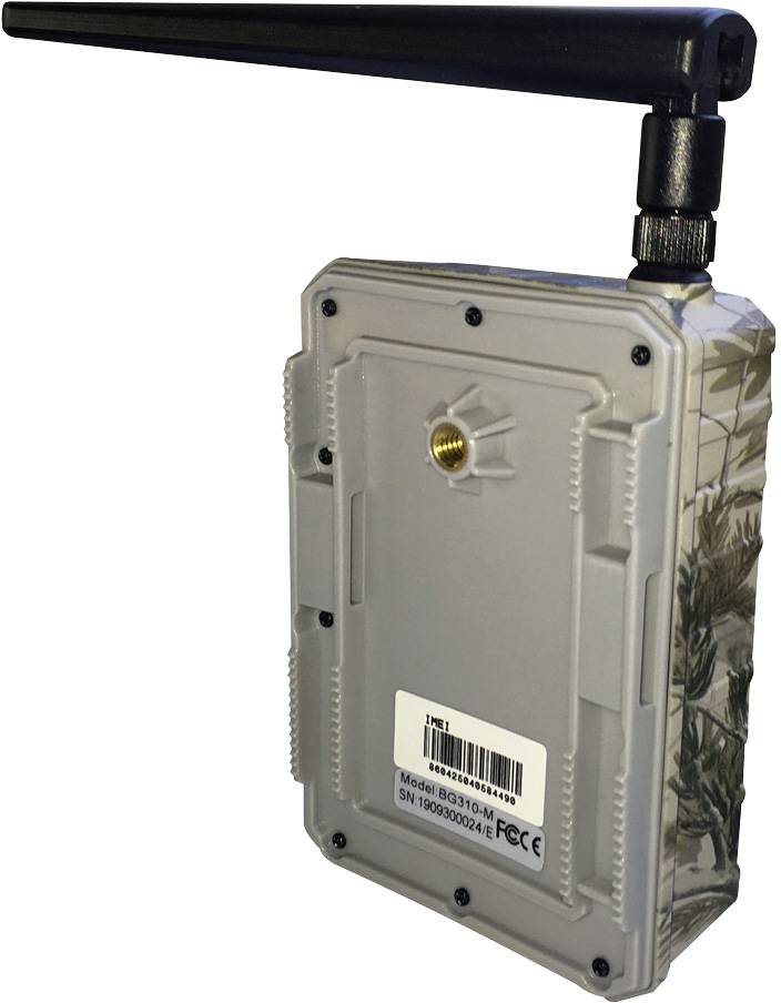 Caméra de chasse Berger & Schröter 4G/LTE BG310-M Wildkamera 18 MP, 940nm 18 Mill. pixel Transfert d'images 4G, enregistrement