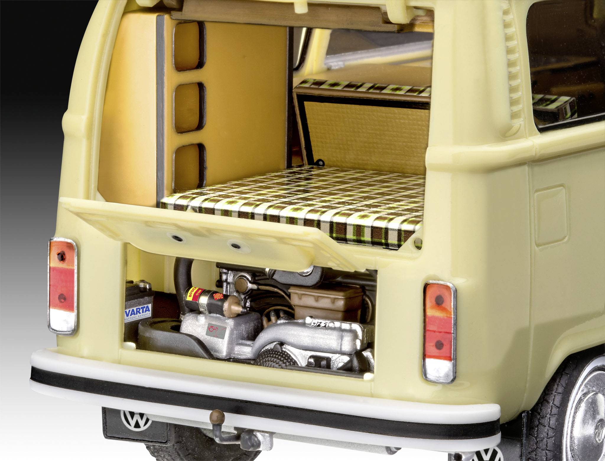 Revell RV 1:24 VW T2 Camper 1:24 Modèle réduit de bus