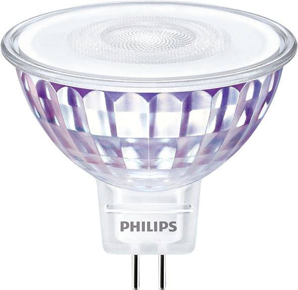 Philips LED 30740700 LED CEE F (A - G) GU5.3 7.5 W blanc neutre (Ø x L) 51 mm x 46 mm 1 pc(s)