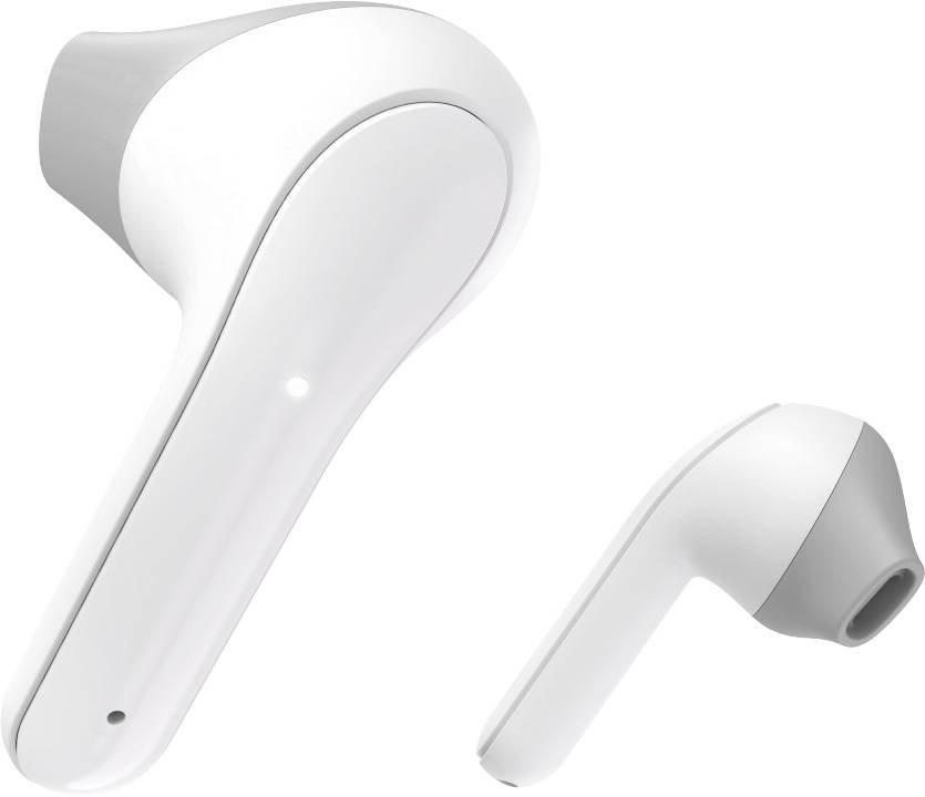 Hama Freedom Light Écouteurs intra-auriculaires Bluetooth blanc micro-casque, commande tactile