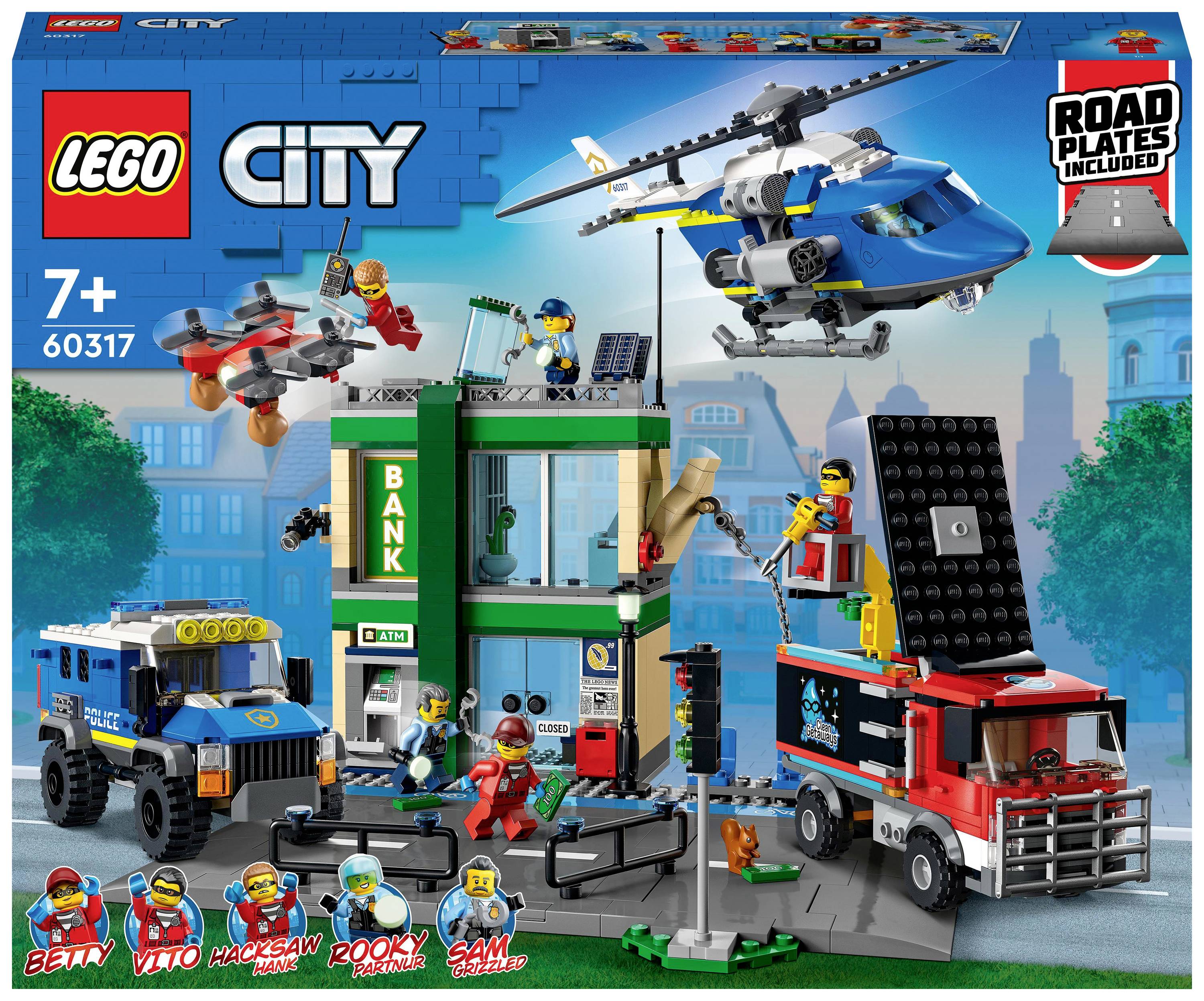 60317 LEGO® CITY Transfert bancaire avec poursuite