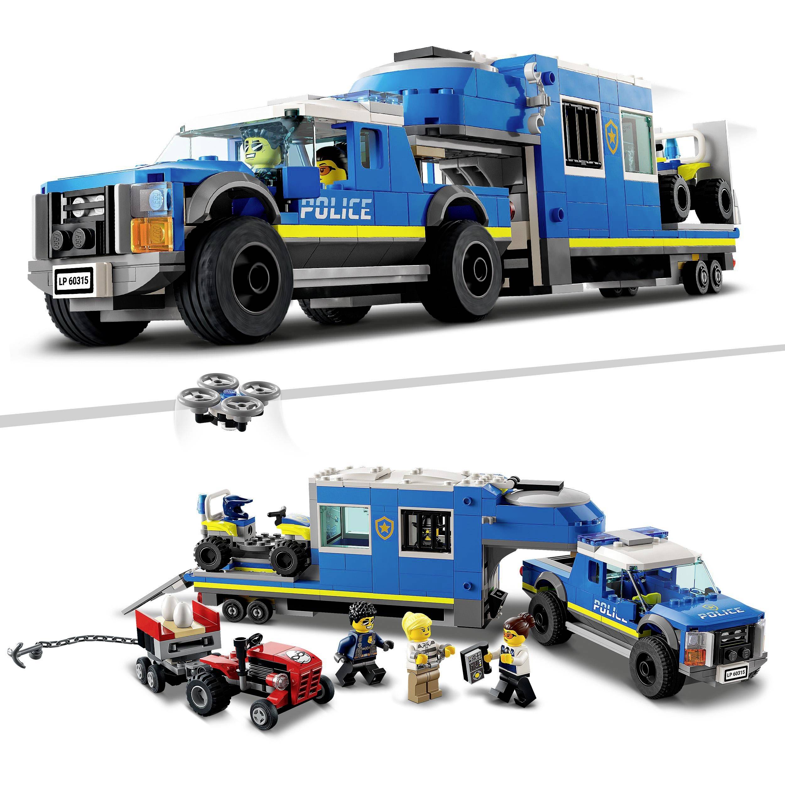 60315 LEGO® CITY Centre d'intervention de la police mobile