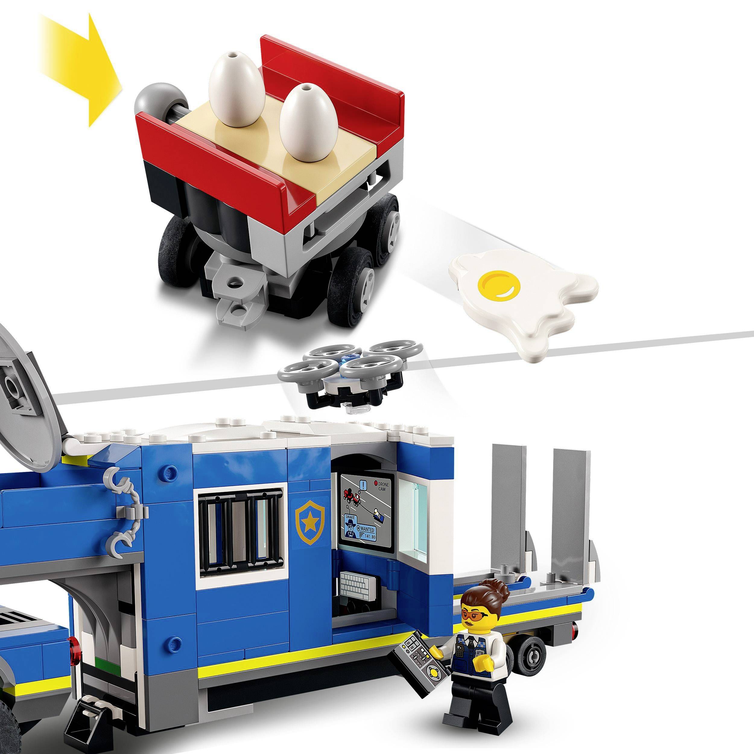 60315 LEGO® CITY Centre d'intervention de la police mobile