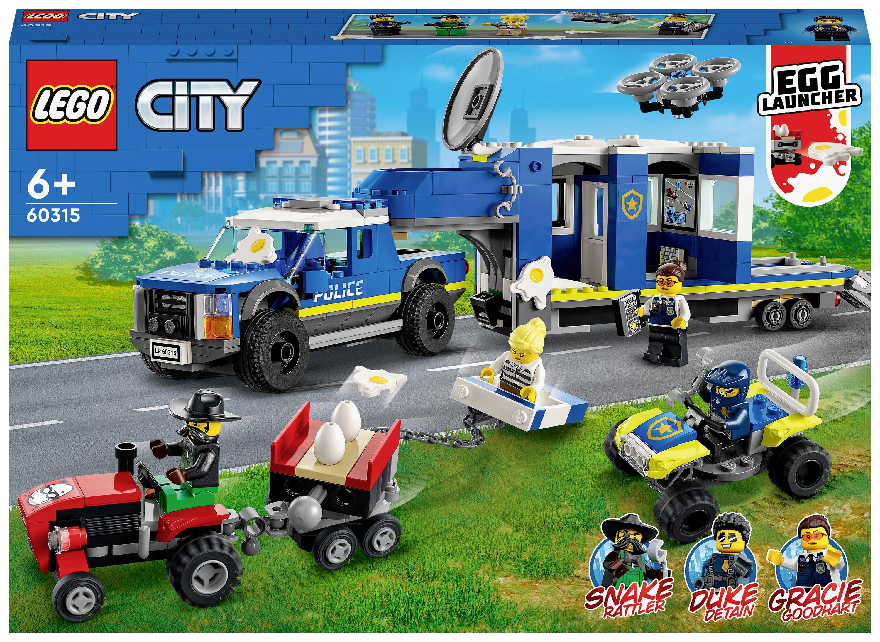 60315 LEGO® CITY Centre d'intervention de la police mobile
