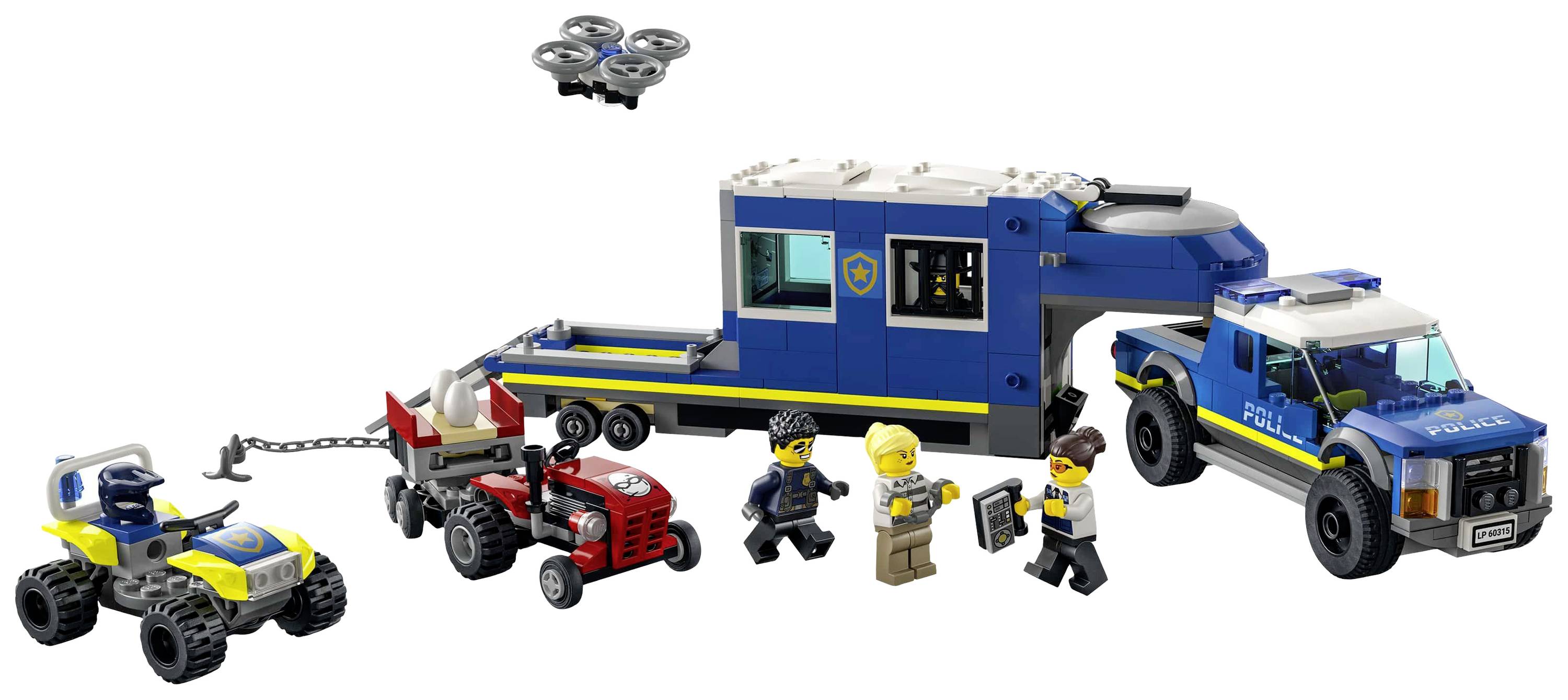 60315 LEGO® CITY Centre d'intervention de la police mobile