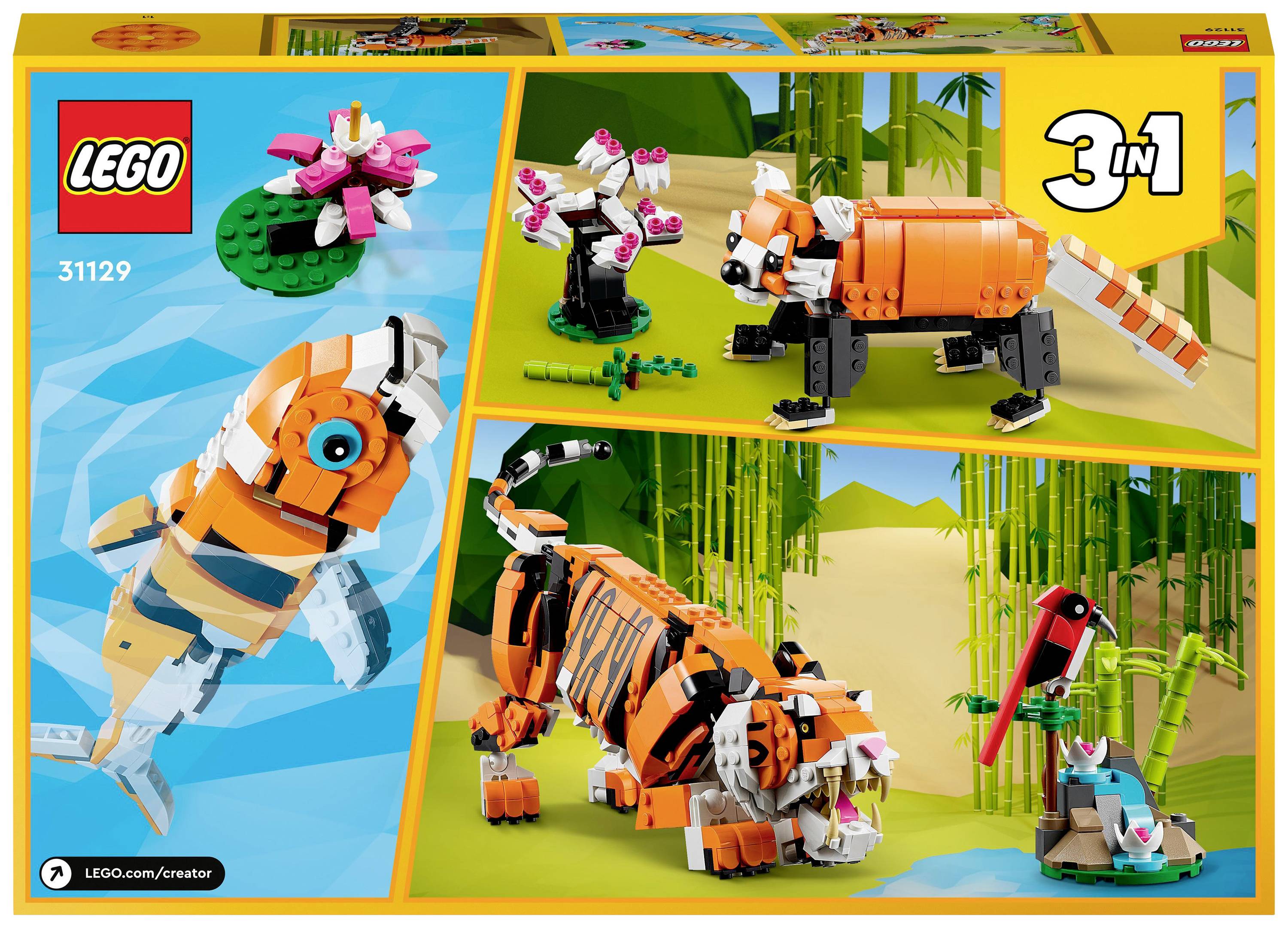 31129 LEGO® CREATOR Tigre Majestic