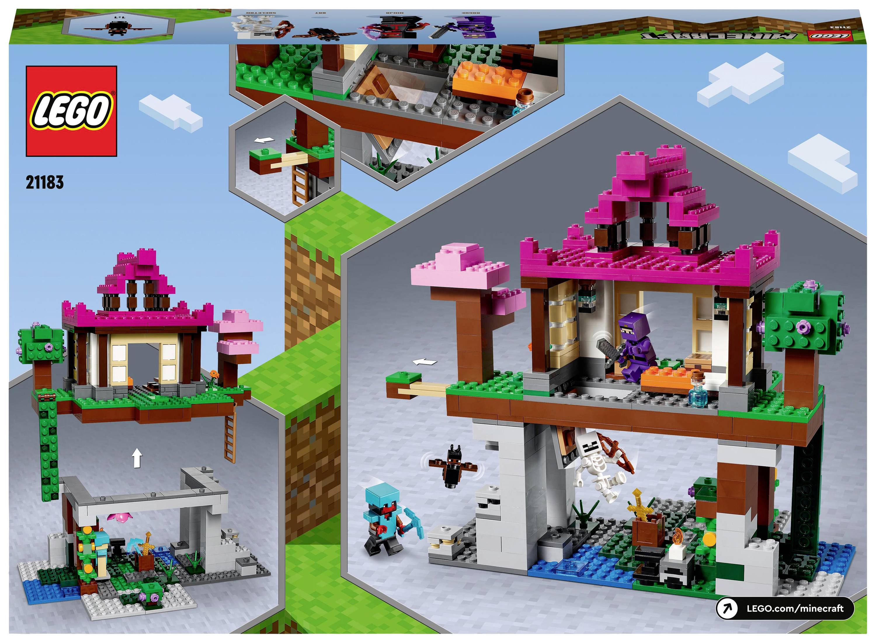 21183 LEGO® MINECRAFT Le terrain d'entraînement