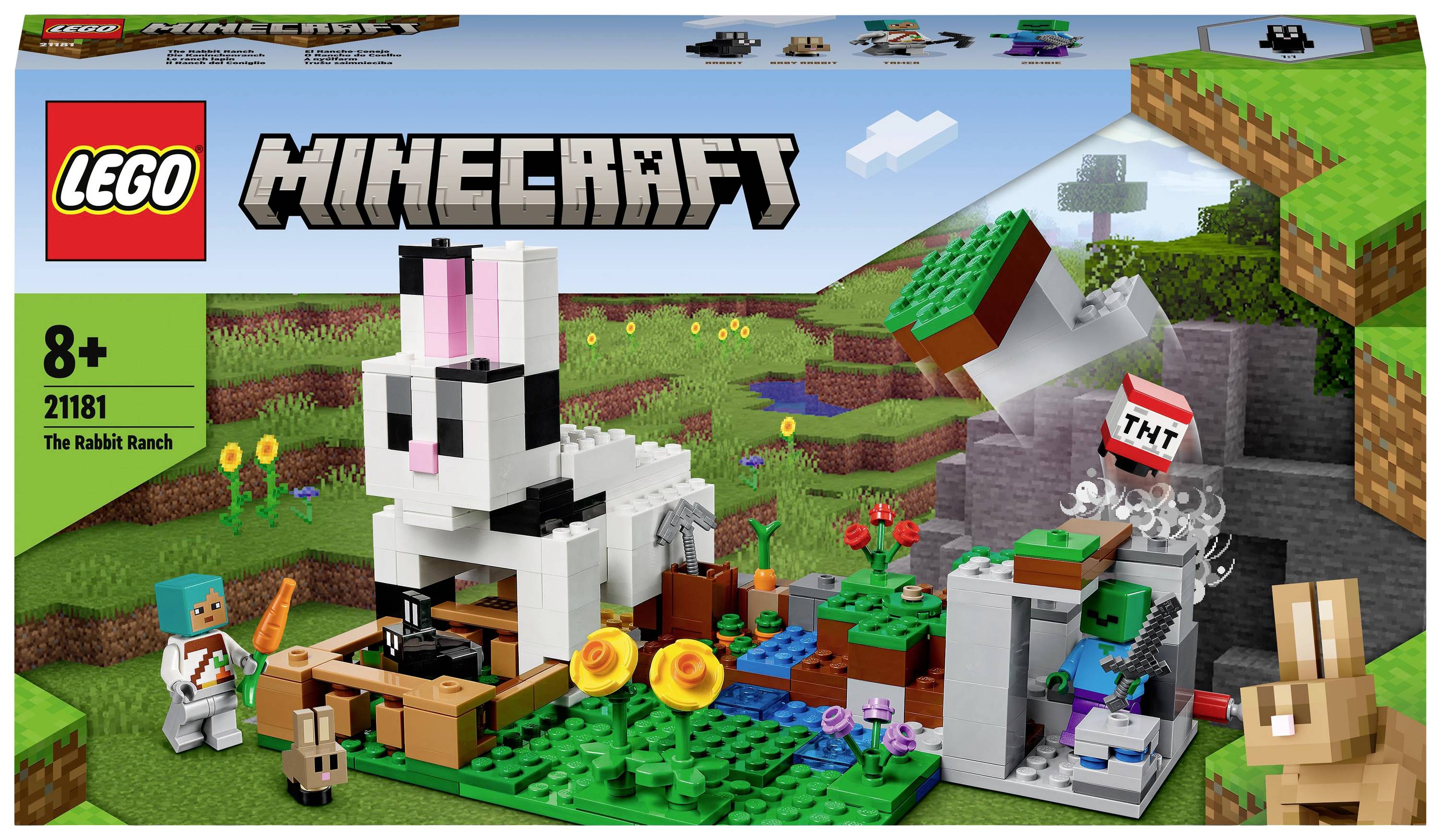 21181 LEGO® MINECRAFT La ranch de lapin