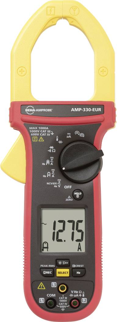 Beha Amprobe AMP 330-EUR Pince ampèremétrique numérique CAT III, CAT IV