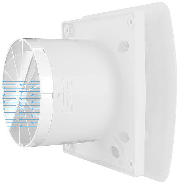 Bosch Home Comfort Fan 1500DH W125 Ventilateur mural 230 V 182 m³/h 125 mm