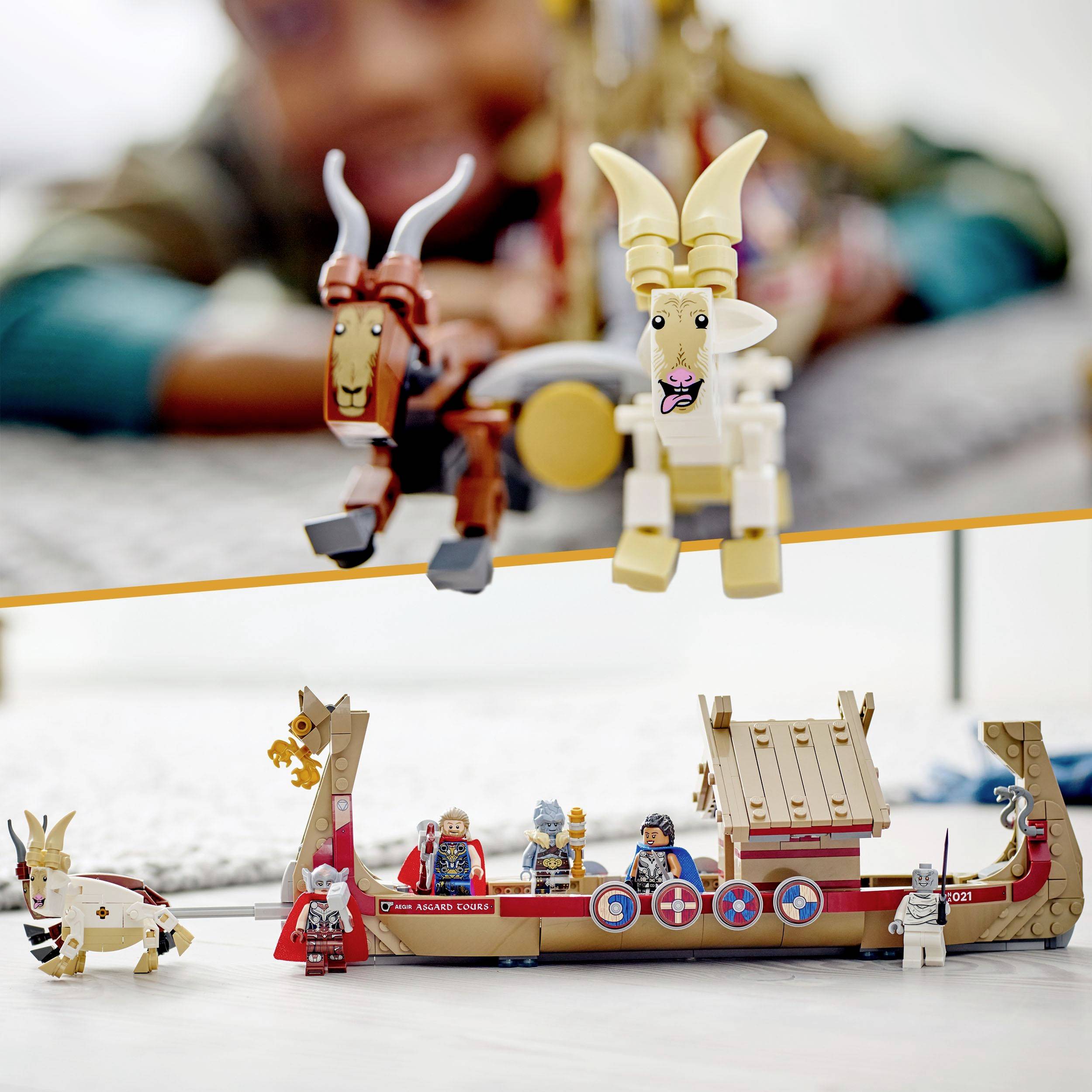76208 LEGO® MARVEL SUPER HEROES Le bateau de chèvre
