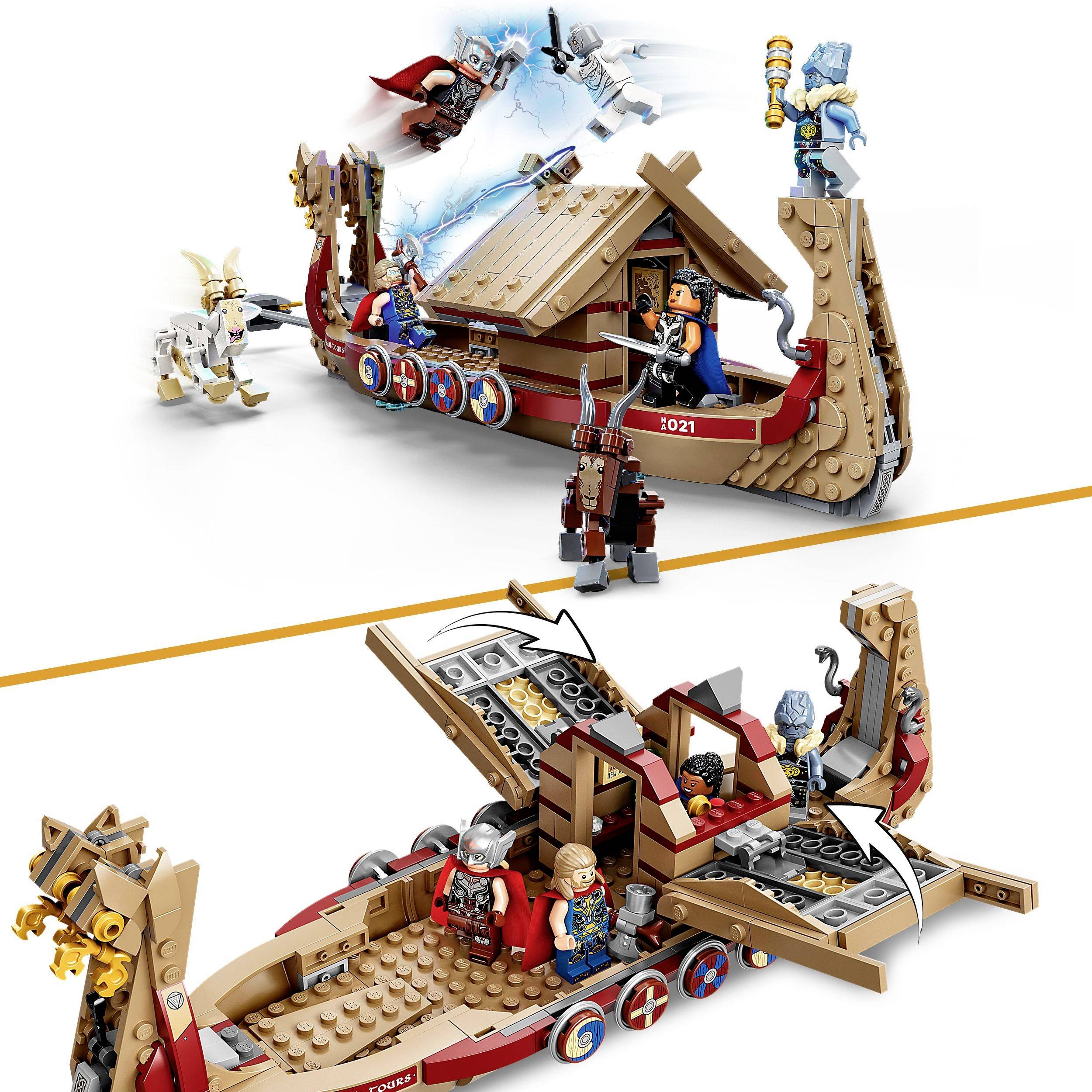 76208 LEGO® MARVEL SUPER HEROES Le bateau de chèvre
