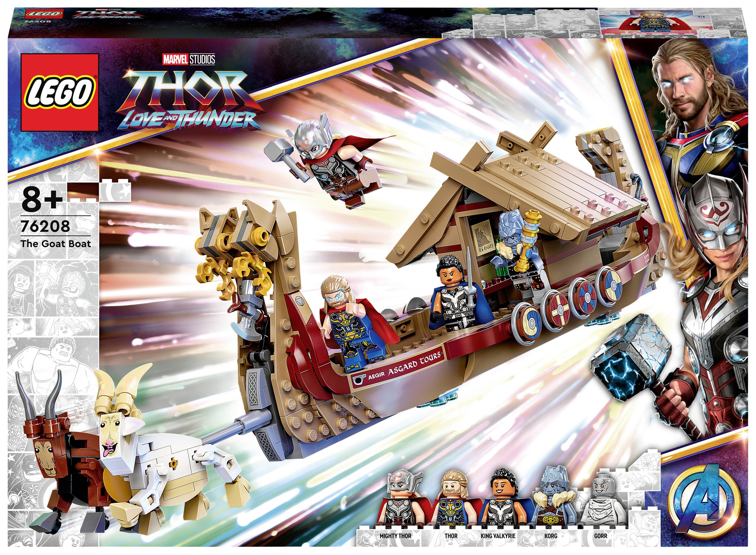 76208 LEGO® MARVEL SUPER HEROES Le bateau de chèvre