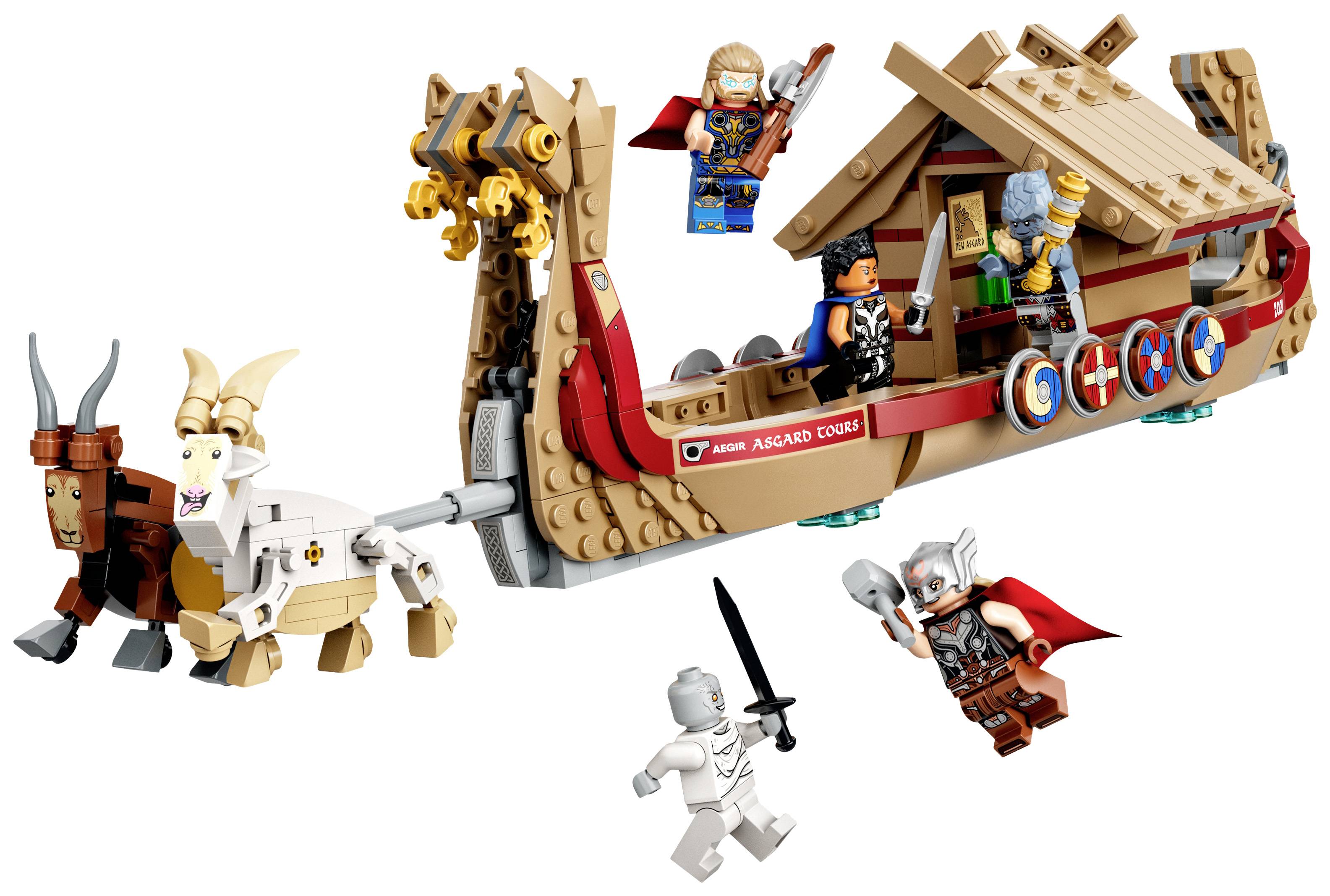 76208 LEGO® MARVEL SUPER HEROES Le bateau de chèvre
