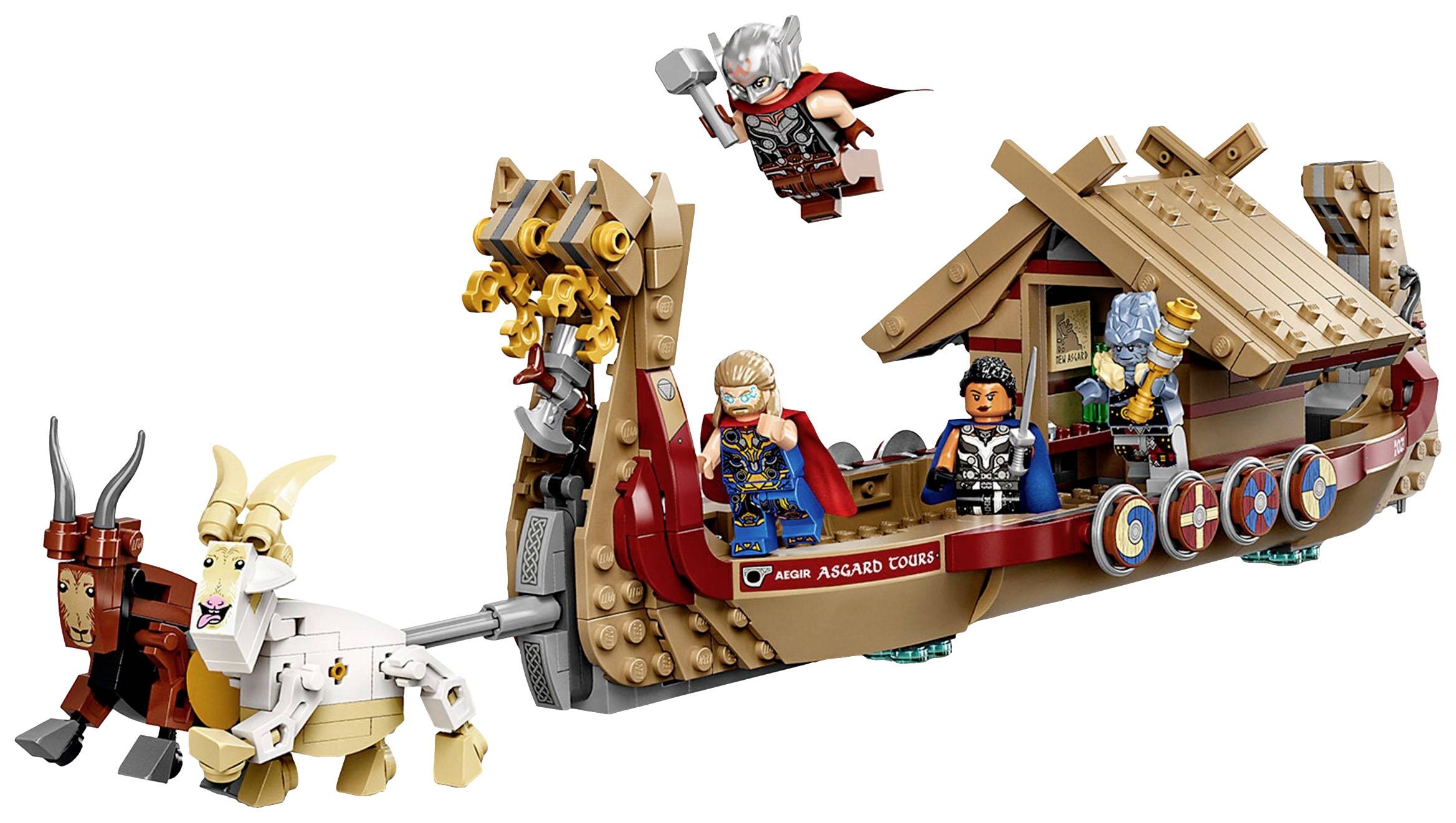 76208 LEGO® MARVEL SUPER HEROES Le bateau de chèvre