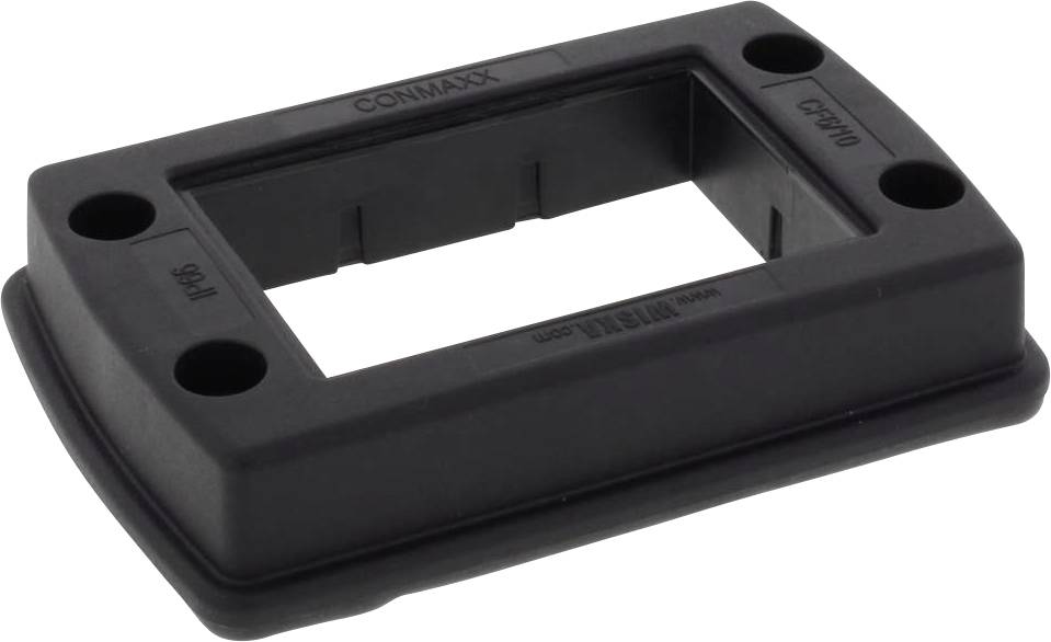 Wiska CF 6-10 V0 BK Cadre d'entrée de câble plastique 1 pc(s)