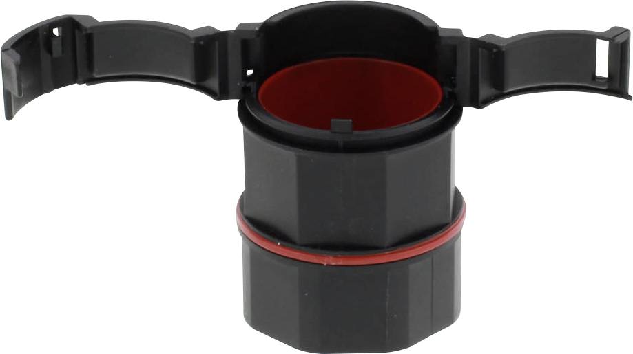 Wiska 10109741 EBFSI-12-20-BK Raccord à visser noir droit 1 pc(s)