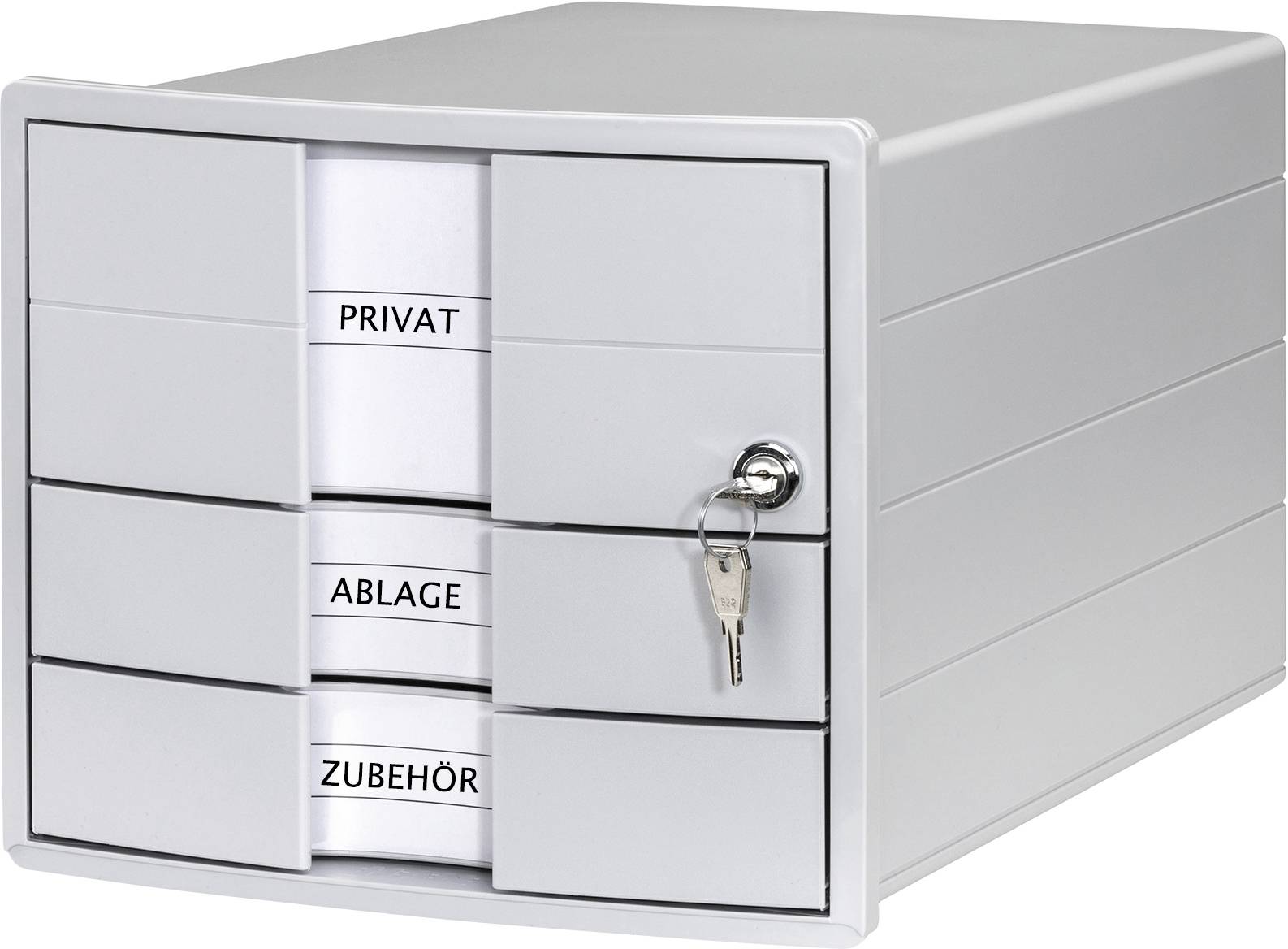 HAN IMPULS 1018-11 Caisson à tiroirs gris DIN A4, DIN C4 Nombre de tiroirs: 3