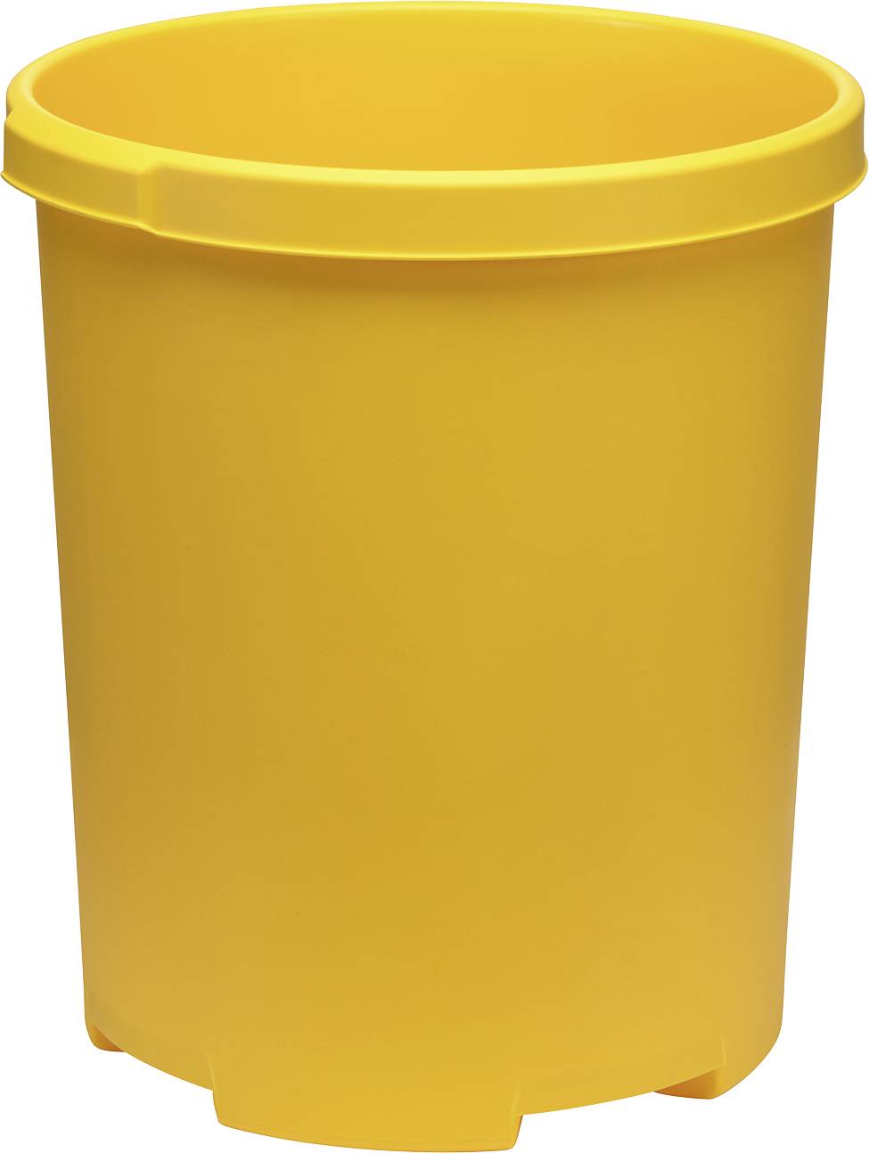 Corbeille à papier HAN KLASSIK XXL 1836-15 50 l (Ø x H) 430 mm x 490 mm polypropylène jaune 1 pc(s)