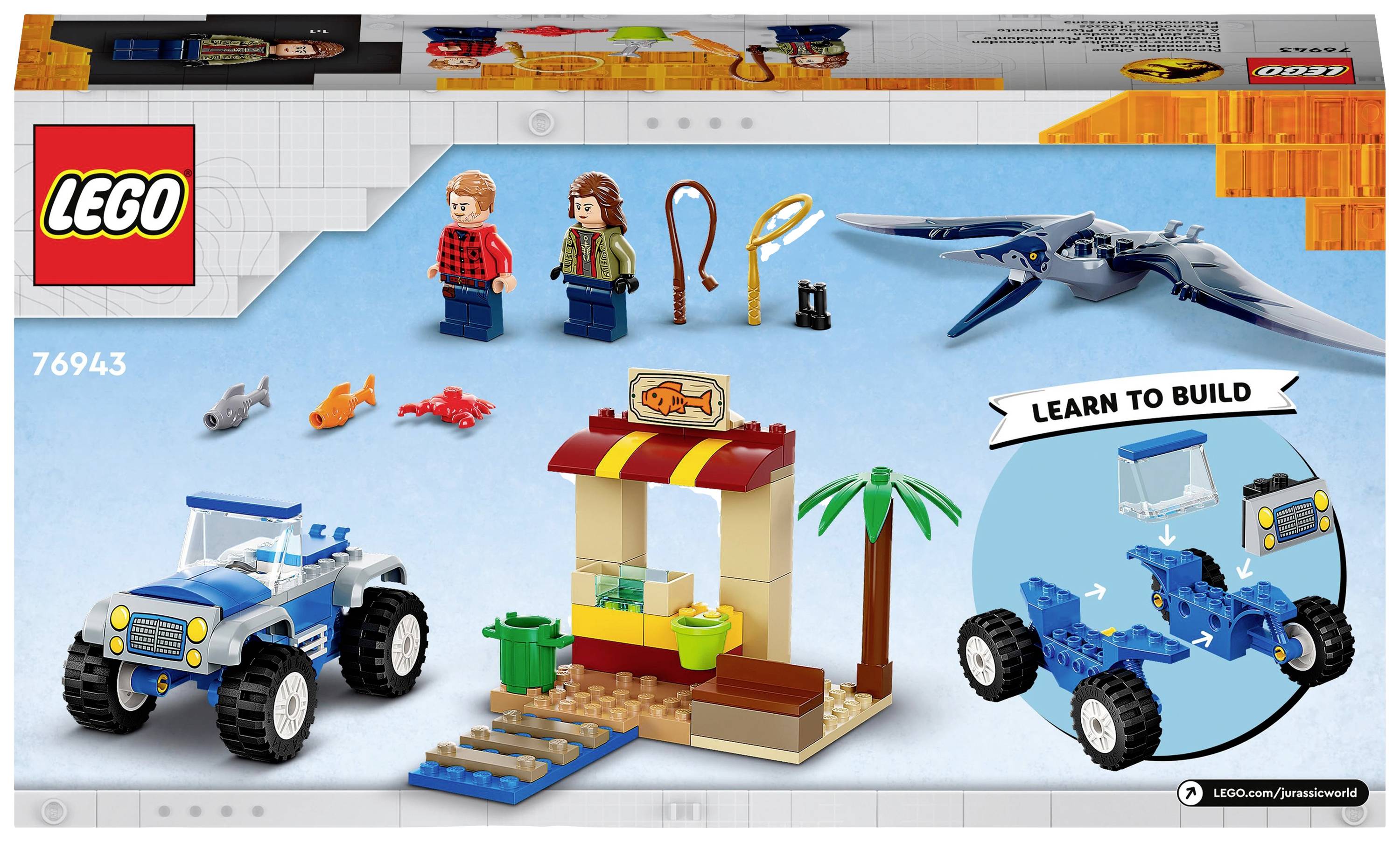 76943 LEGO® JURASSIC WORLD™ Chasse au Pteranodon