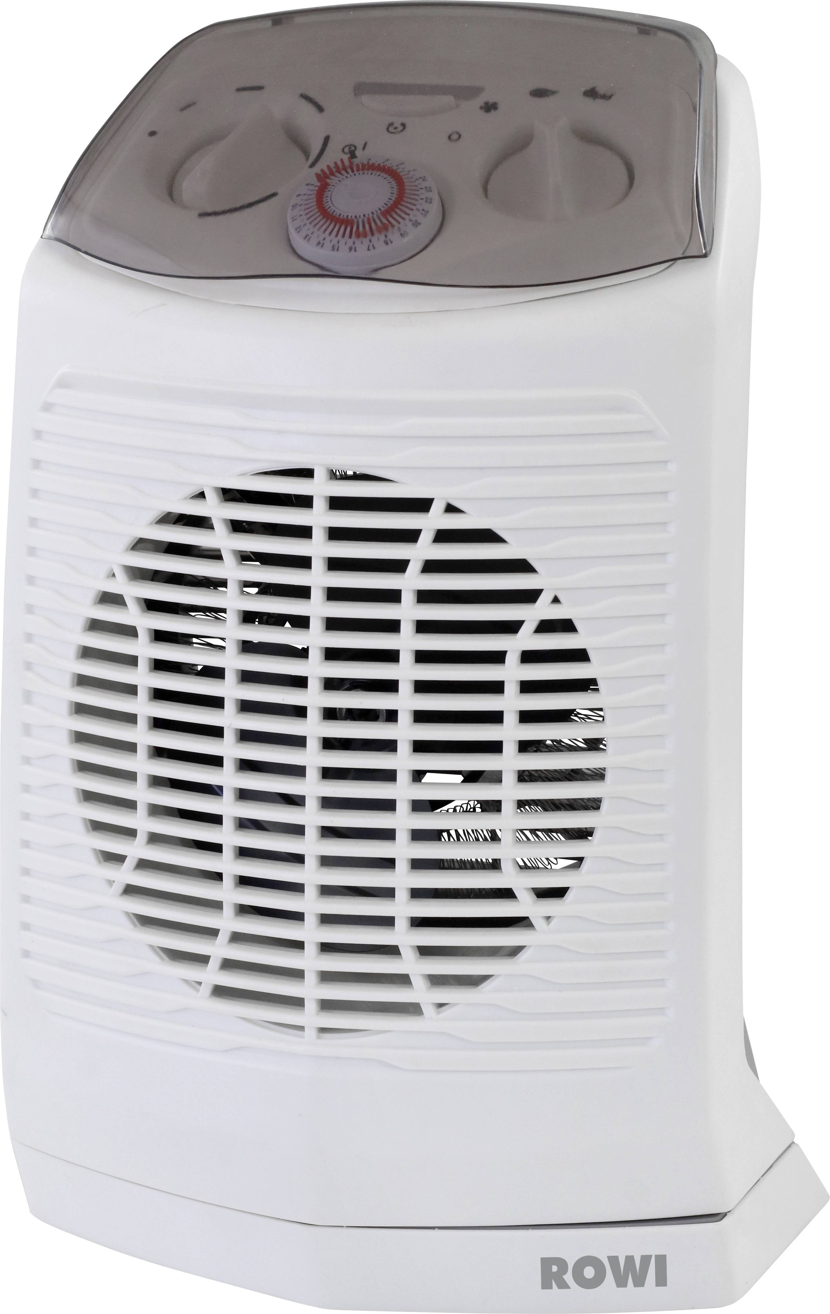 ROWI 1 03 03 0284 Chauffage d'appoint HBS 2000/2/1 OT 60 m³ blanc, gris