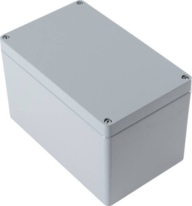 Hammond Electronics 1590Z163GY Boîtier portatif 260 x 160 x 160 Zinc moulé sous pression gris 1 pc(s)