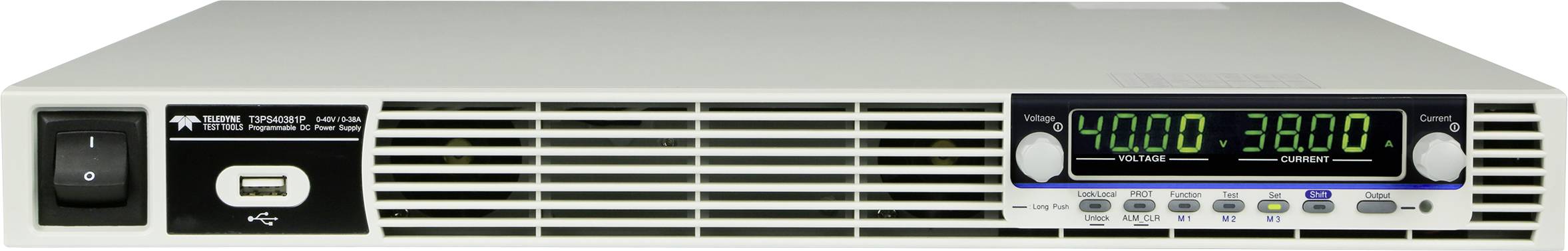 Alimentation de laboratoire à tension fixe Teledyne LeCroy 40 V (max.) 38 A (max.) 1520 W USB, LAN, RS-232, femelle RS485