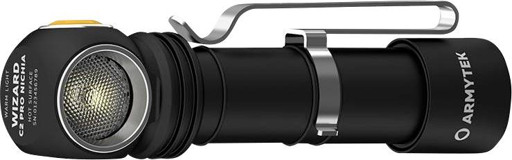 ArmyTek Wizard C2 Pro Nichia Magnet Warm LED Lampe portative avec support magnétique à batterie 1600 lm 4680 h 65 g