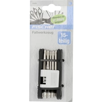 FISCHER FAHRRAD Outil de réparation pour vélo 15 pièces FISCHER FAHRRAD Outil de réparation pour vélo 15 pièces