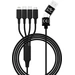 Smrter Câble de charge USB USB-A mâle, USB-C® mâle, USB-C® mâle, Connecteur Lightning , USB-Micro-B mâle 1.20 m noir Smrter Câble de charge USB USB-A mâle, USB-C® mâle, USB-C® mâle, Connecteur Lightning , USB-Micro-B mâle 1.20 m noir