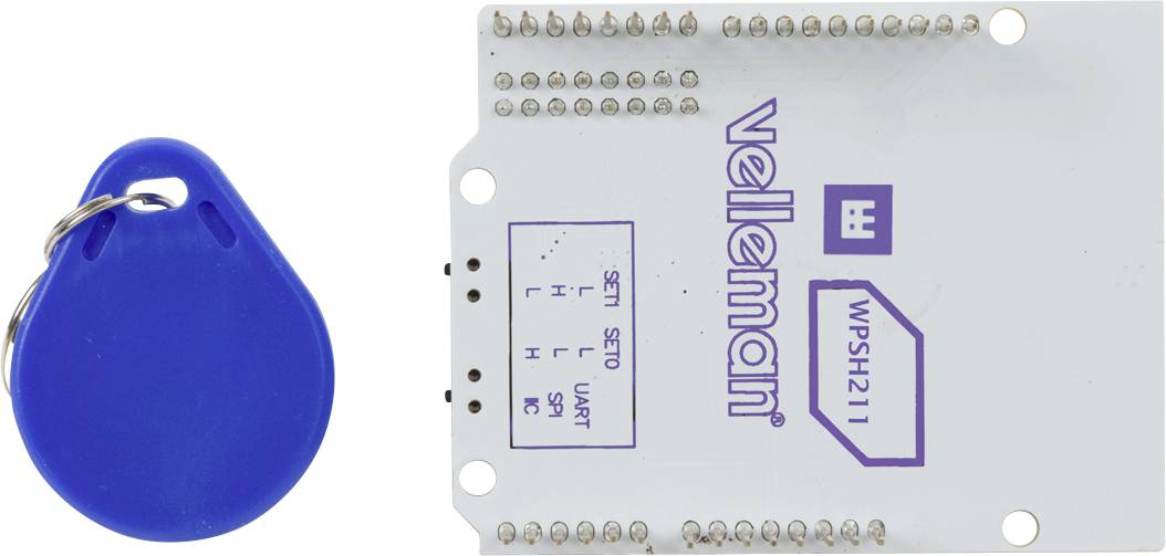 Wcadda WPSH211 NFC / panneau RFID pour Arduino ®