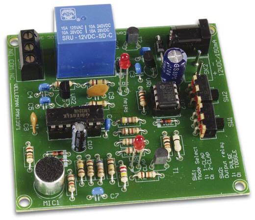 Whadda WSHA139 Interrupteur à claquement de mains