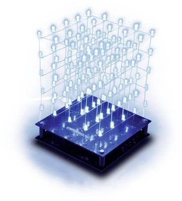 Kit LED 3D WADDA WSL8018B 5 x 5 (LED bleue)