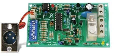 Kit de relais à LED WADDA WSL8072 DMX commandé