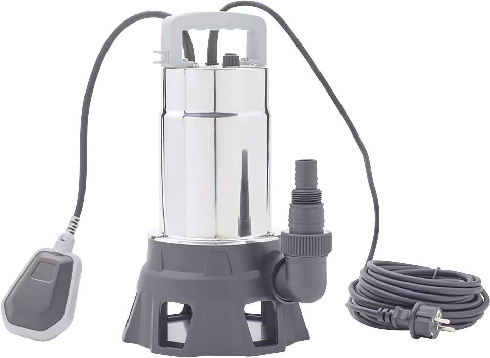 Pontec 87060 PondoDrain Mud 15000 Pompe submersible pour eaux chargées 15000 l/h 7.5 m