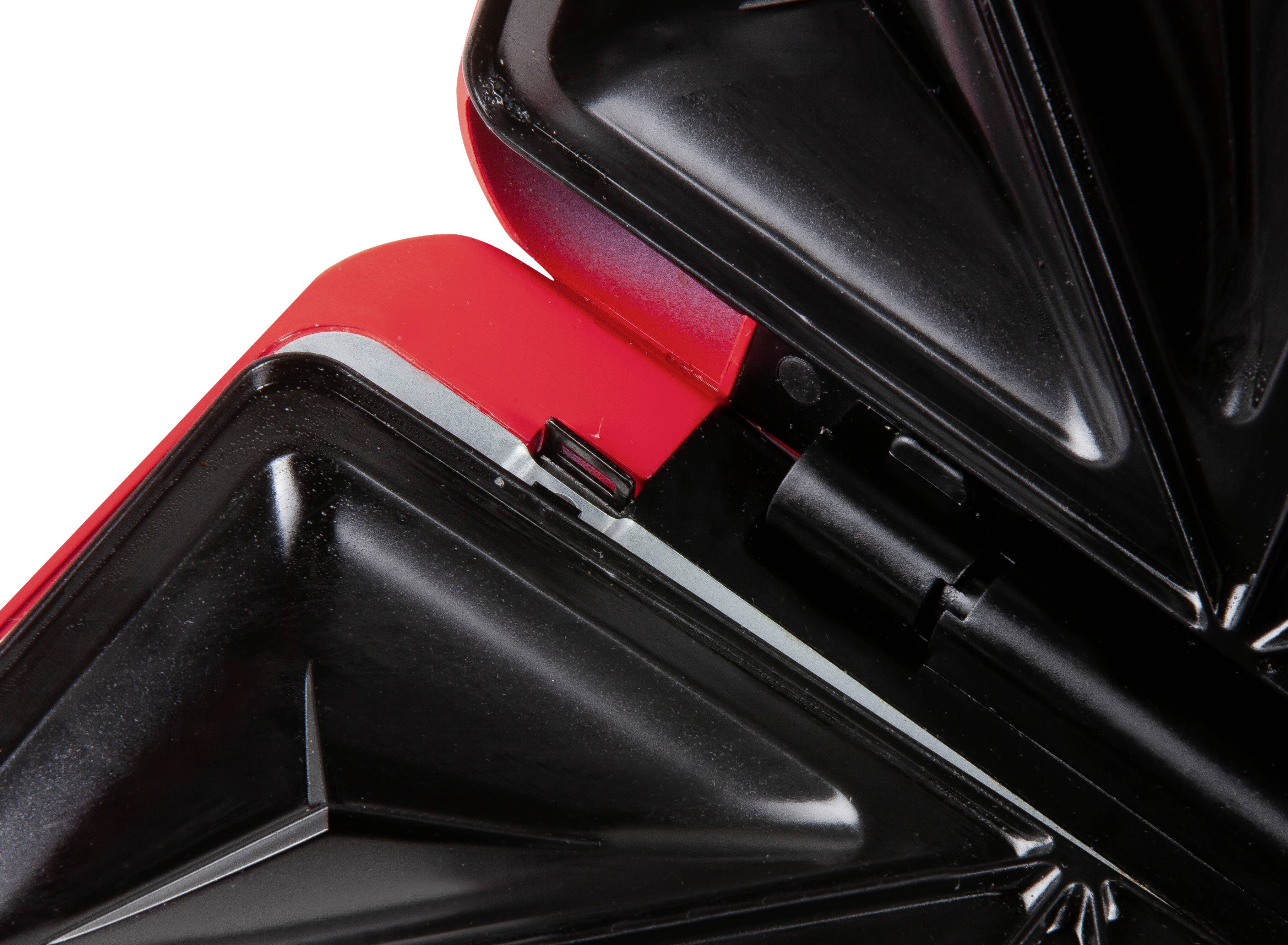 DOMO Snack Party 5in1 Appareil à croque-monsieur boîtier Cool-Touch, revêtement anti-adhésif rouge