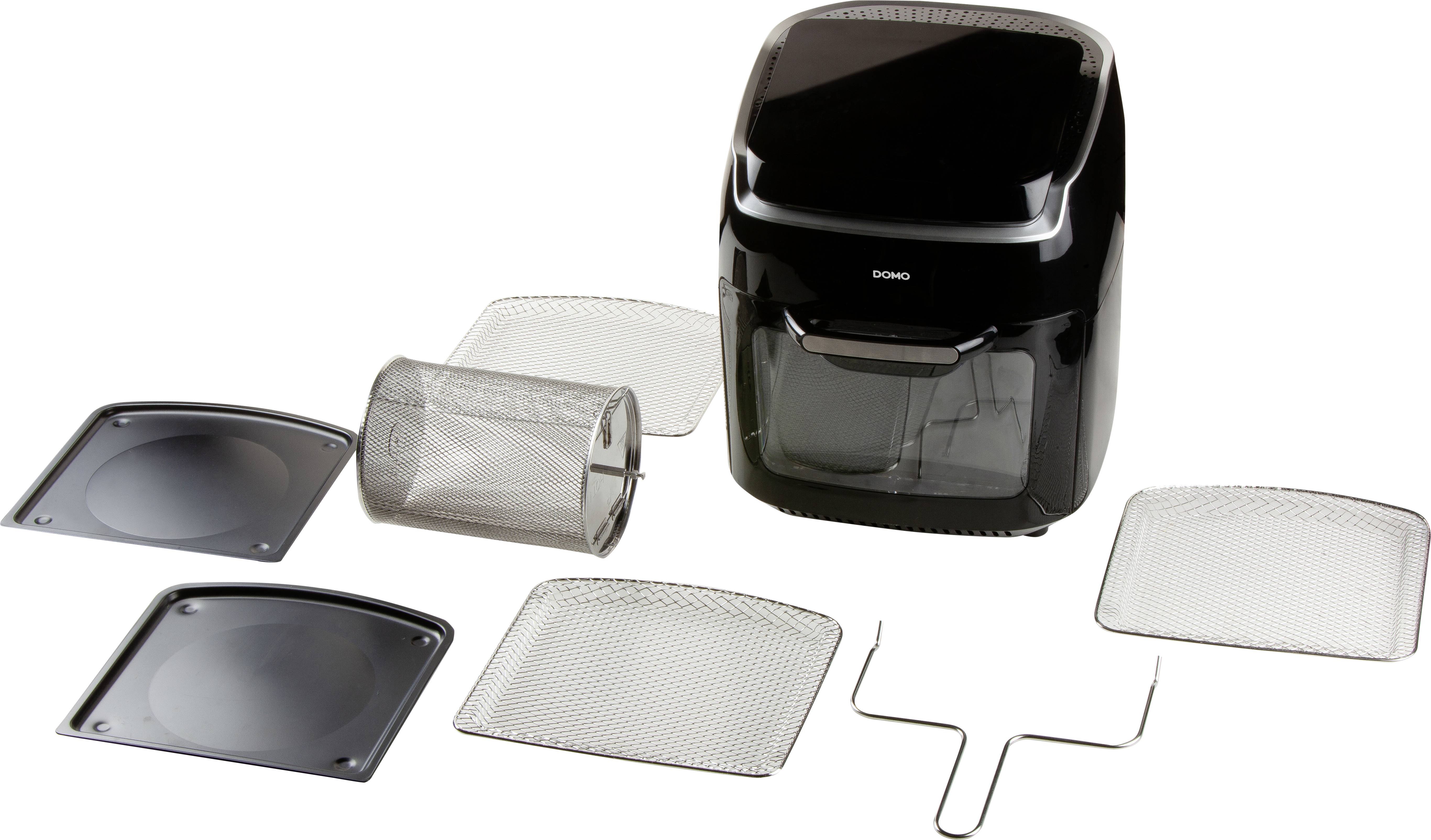 DOMO DO534FR Friteuse 10 l avec écran, fonction minuteur noir