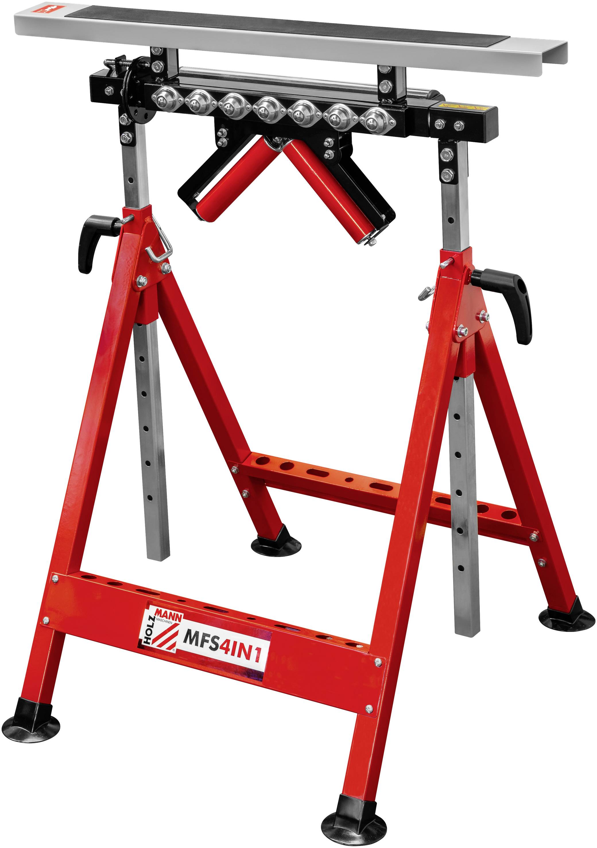 Holzmann Maschinen MFS4IN1 MFS4IN1 Tréteaux à hauteur réglable 200 kg (l x P) 670 mm x 750 mm 12.7 kg 1 pc(s)