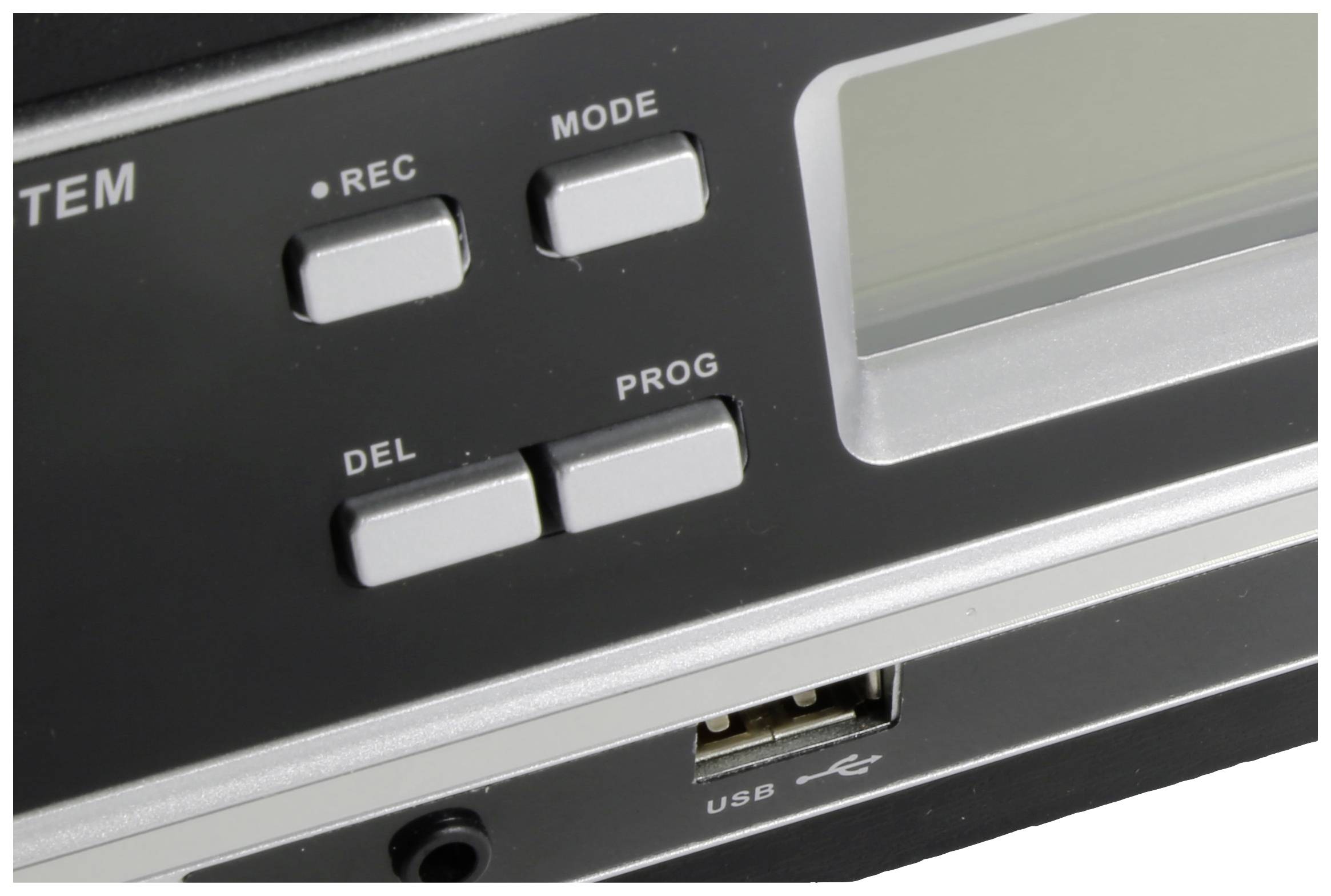 Technaxx TX-22+ Platine USB entraînement par courroie noir