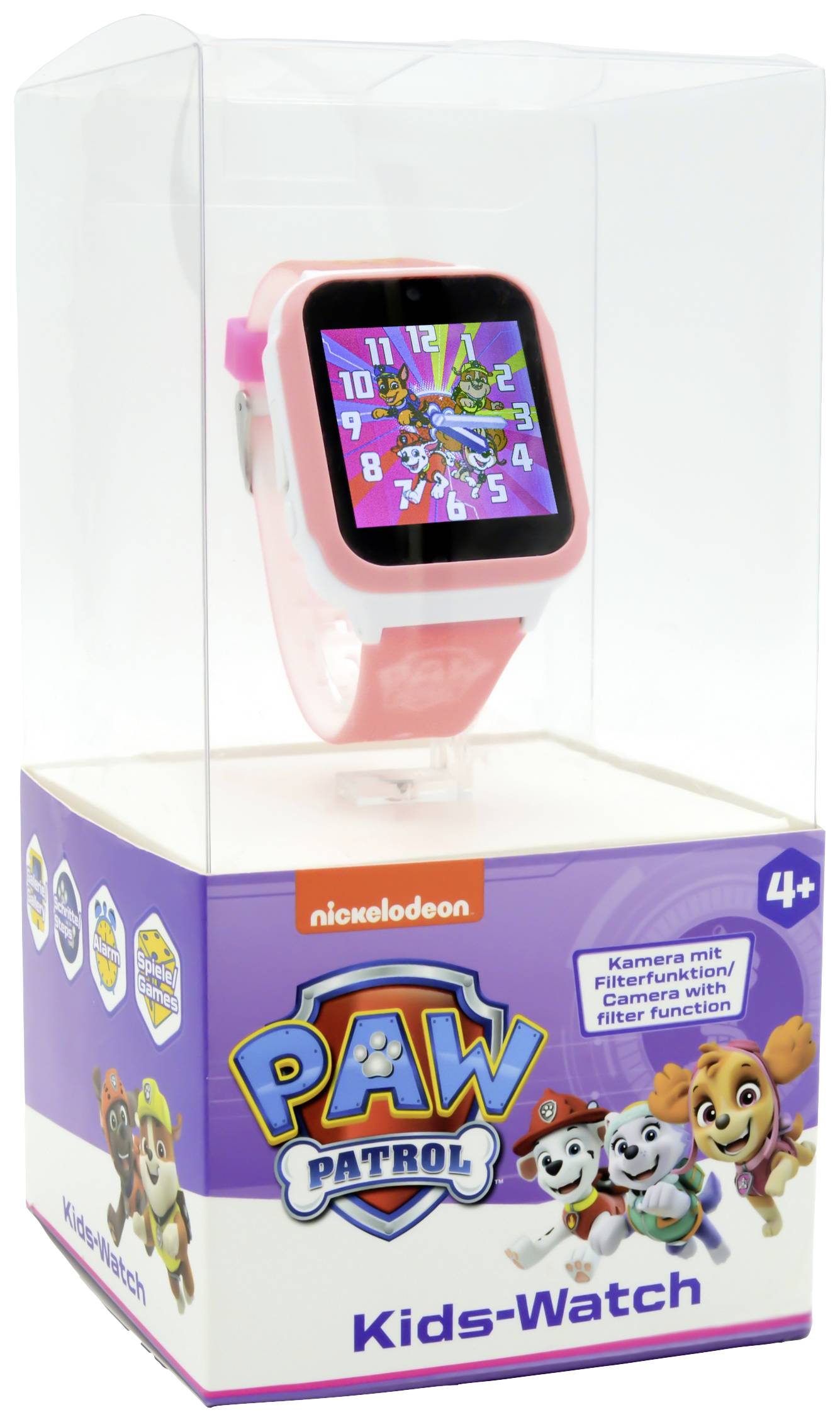 Technaxx Paw Patrol Kids Watch Montre connectée rose/blanc