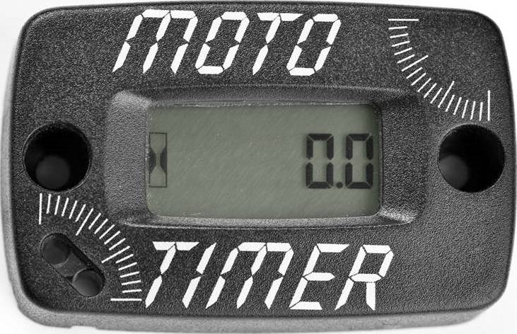 Motogroup Compteur d'heures de fonctionnement Écran LCD 12,7mm x 24,5mm, hauteur des chiffres 6mm