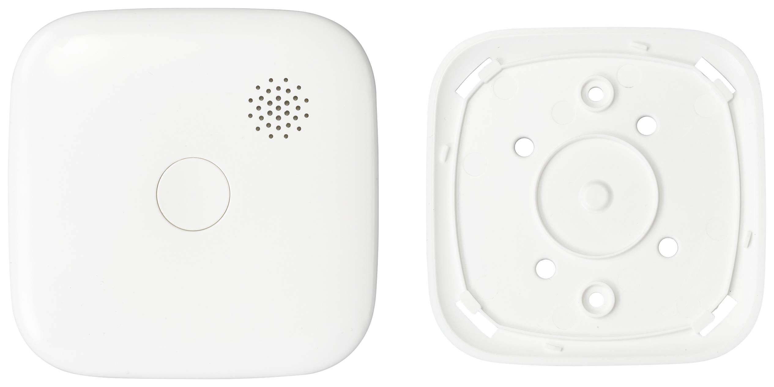 Sygonix WLAN Détecteur de fumée avec commande via une application à pile(s) (l x H x P) 76 x 76 x 29 mm
