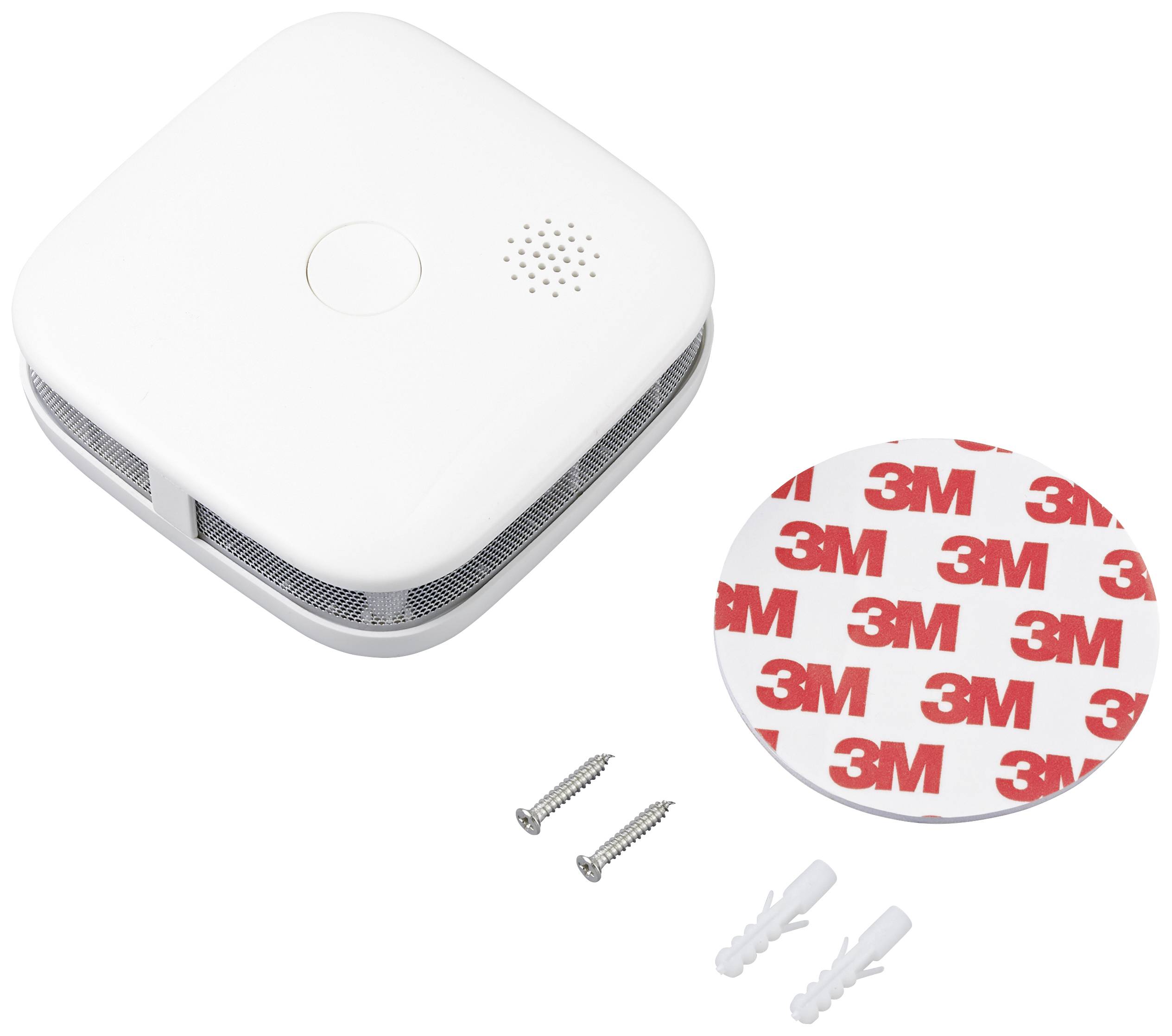 Sygonix WLAN Détecteur de fumée avec commande via une application à pile(s) (l x H x P) 76 x 76 x 29 mm