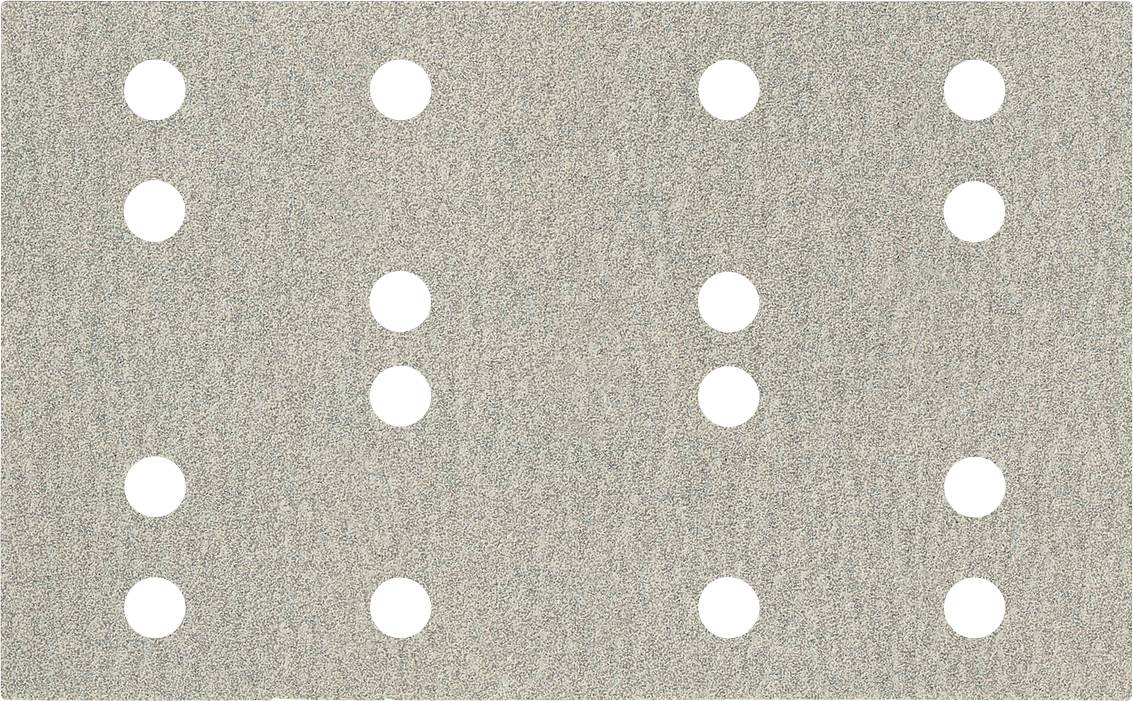 Arrière-plan gris abstrait avec des taches blanches régulièrement espacées arrangées en colonnes verticales.
