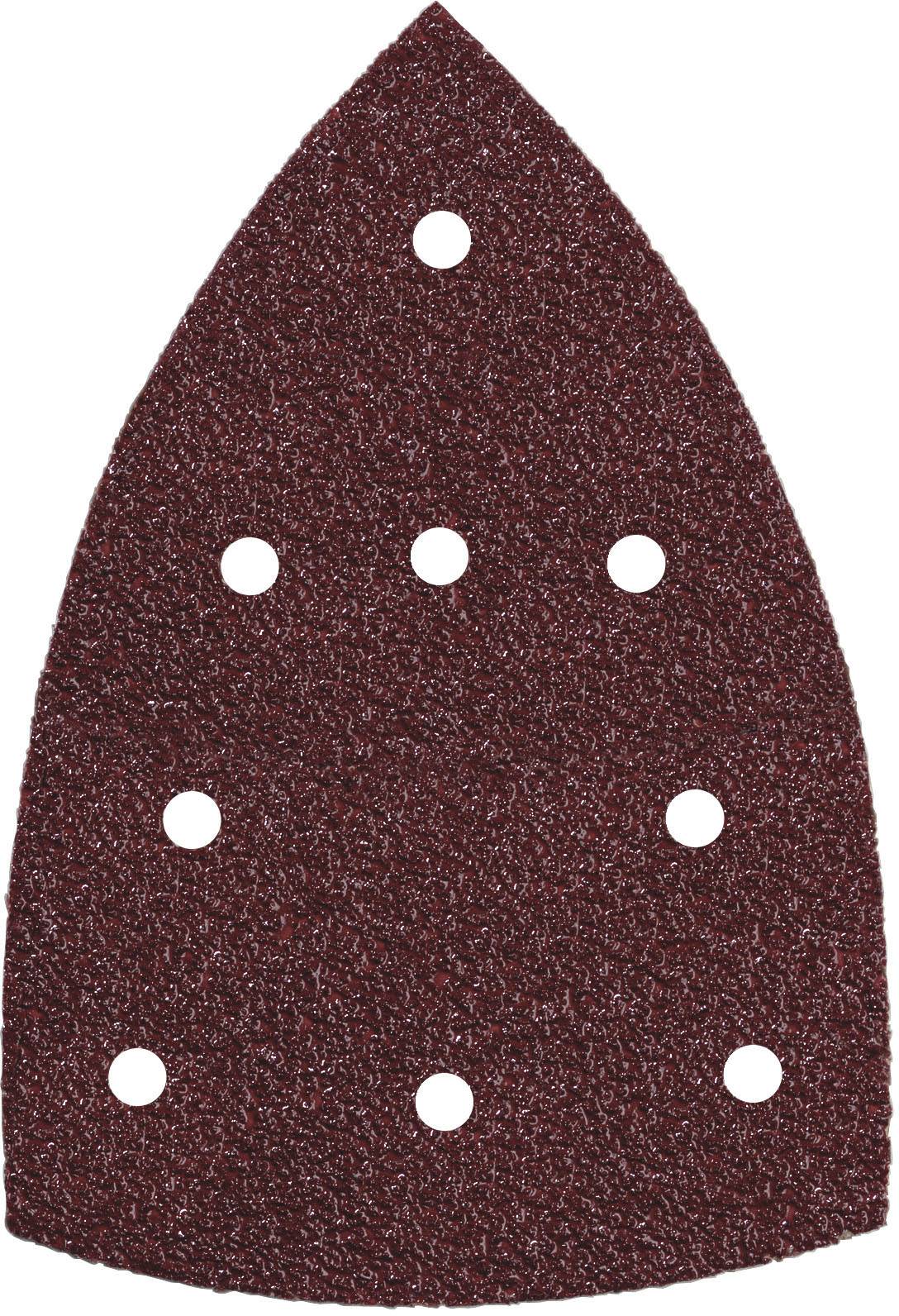 Feuilles abrasives auto-agrippantes 100 x 150 mm, P 180, 9 trous, à fixation auto-agrippante (SMA) Metabo 635210000