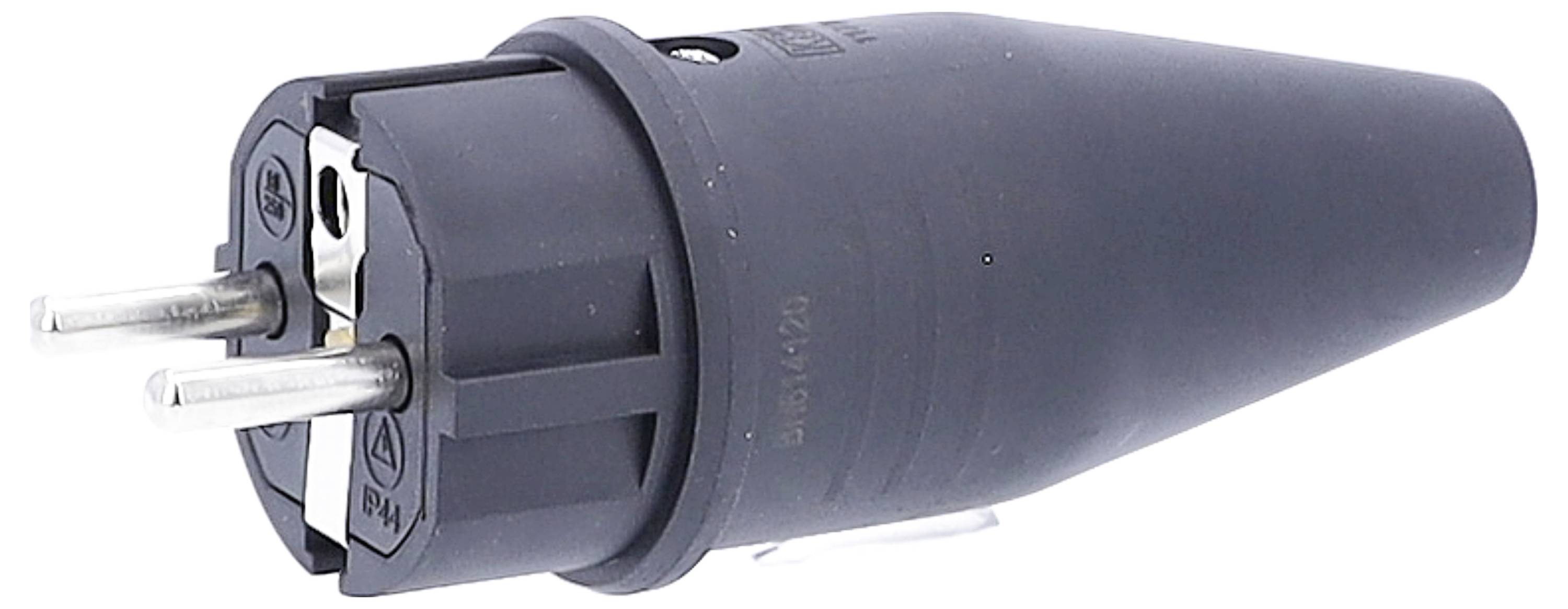 AS Schwabe 60411 Fiche électrique mâle avec terre