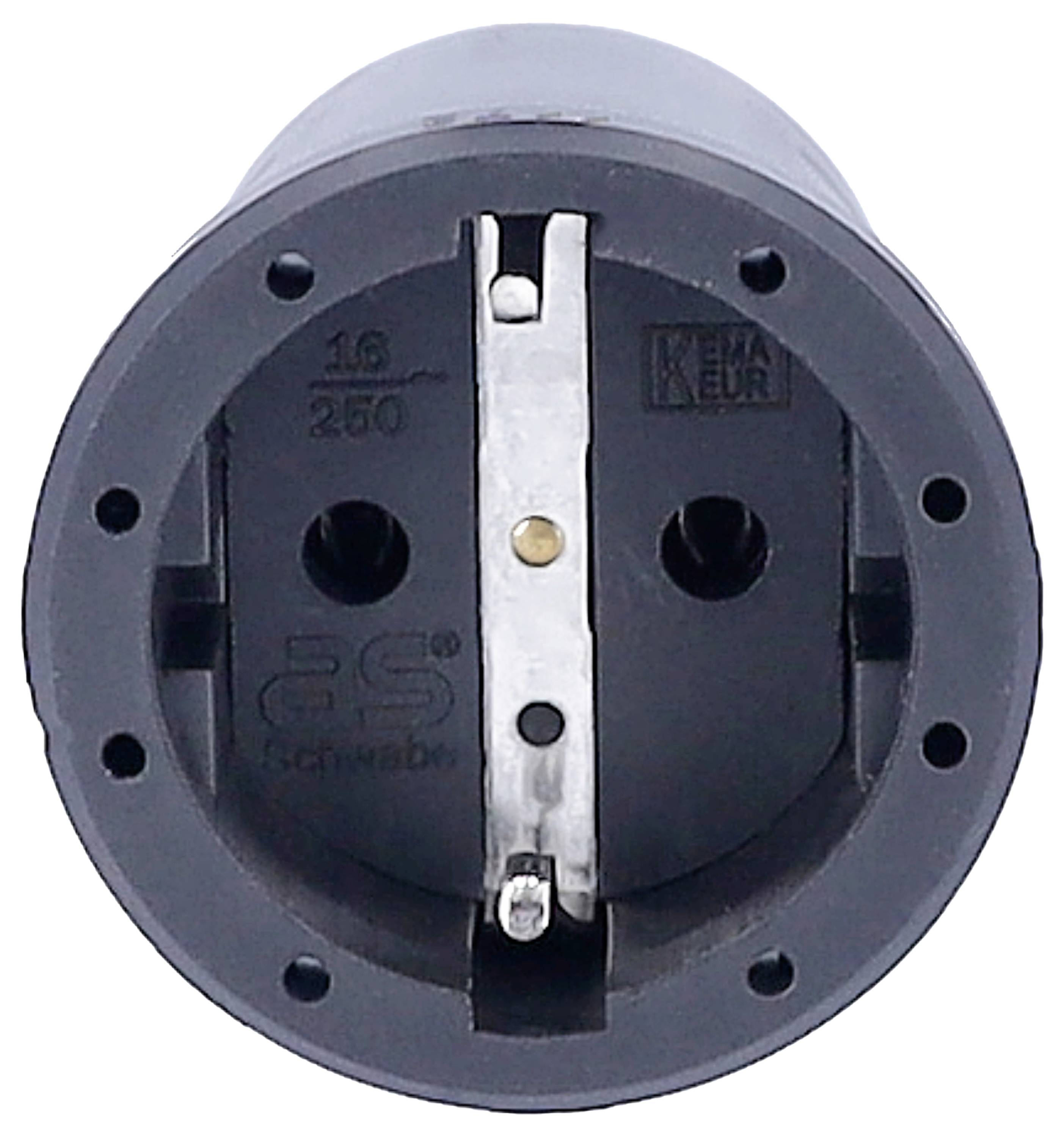 AS Schwabe 60416 Fiche électrique femelle avec terre