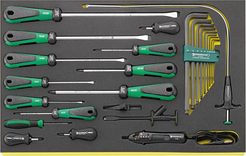 Stahlwille TCS 4724/4840+10767 Jeu de tournevis